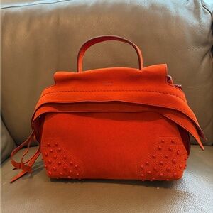 Tod's Wave Orange Women's Bag NEW